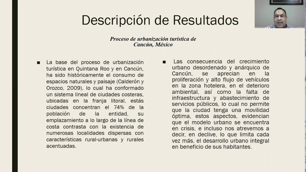 CCC-557 - DETERIORO AMBIENTAL EN DOS CIUDADES TURÍSTICAS: EL CASO DE CANCÚN (MÉXICO) Y MARBELLA …