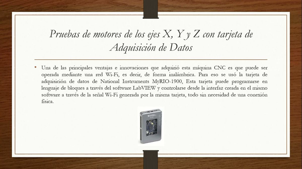 CPS079 - Interfaz de Control y Monitoreo de Máquina Boxford CNC DUET con LabVIEW