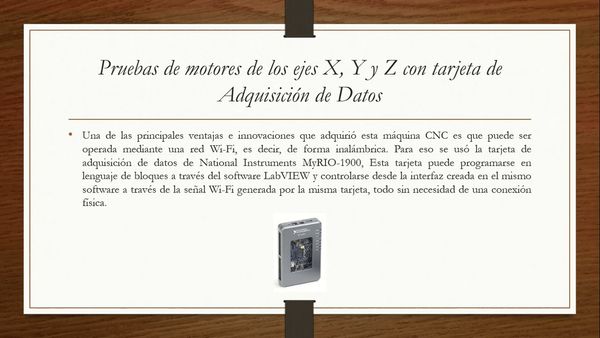 CPS079 - Interfaz de Control y Monitoreo de Máquina Boxford CNC DUET con LabVIEW