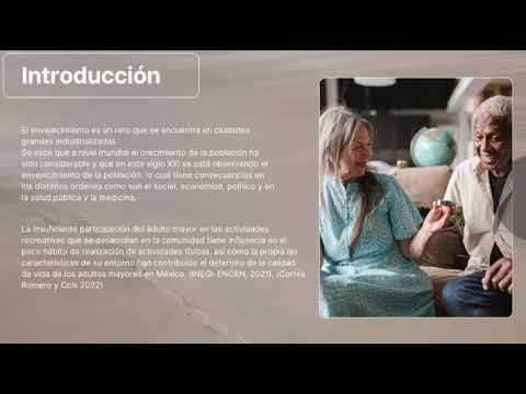 AJA103 - Actividades de Tiempo Libre y Ocio en Personas Adultas Mayores Urbanos en Centro, Tabasco