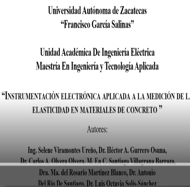 NOV083- Instrumentación electrónica aplicada a la medición de la elasticidad en materiales de co…