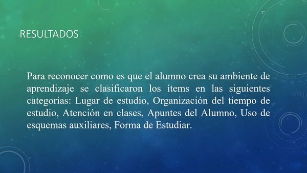 CCC-390 - LA CREACIÓN DE AMBIENTE DE APRENDIZAJE EN LOS ALUMNOS DE HOY