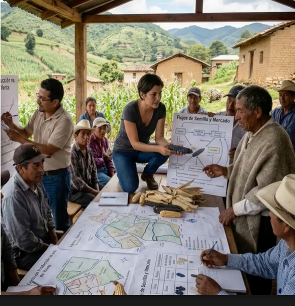 CHE046- Diagnóstico participativo del maíz nativo en Tlaxiaco: subsistemas productivo y económic…