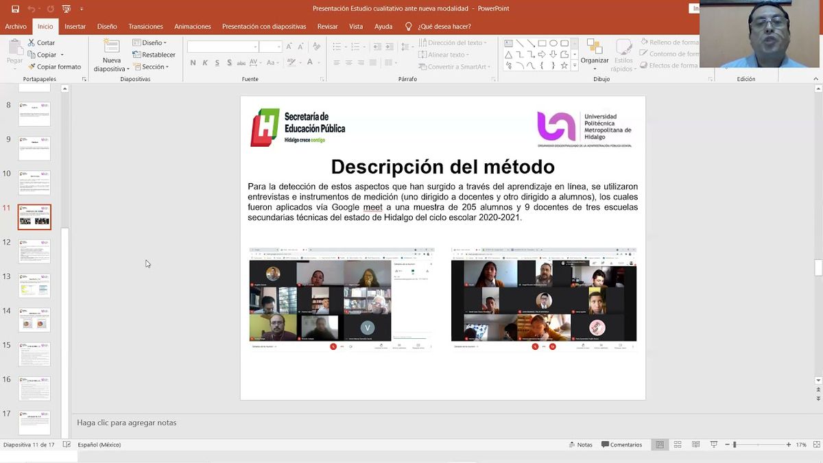 HID419 - Perspectiva de Docentes y Alumnos de Secundaria ante la Nueva Modalidad de Enseñanza-Apre…