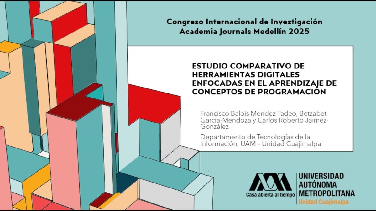MED187 - Estudio Comparativo de Herramientas Digitales Enfocadas en el Aprendizaje de Conceptos de …
