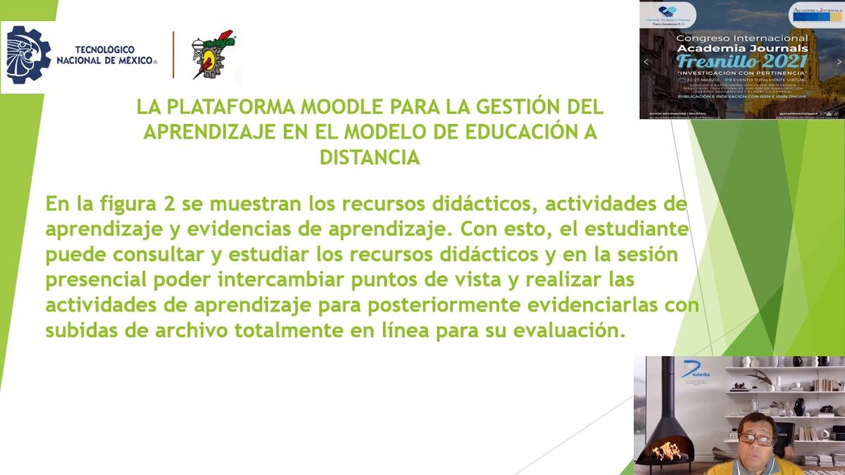 F180 - La Plataforma Moodle para la Gestión del Aprendizaje en el Modelo de Educación a Distancia