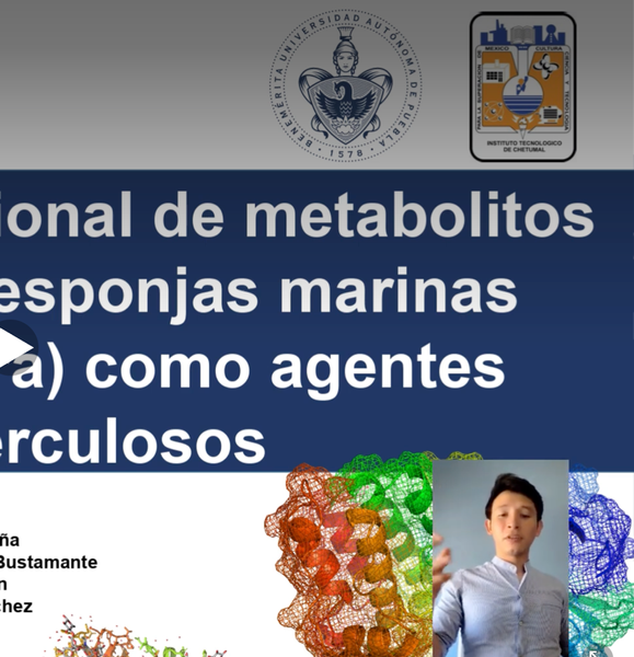 CHE091- Análisis in silico de metabolitos secundarios de esponjas marinas (Phylum: Porifera) como …
