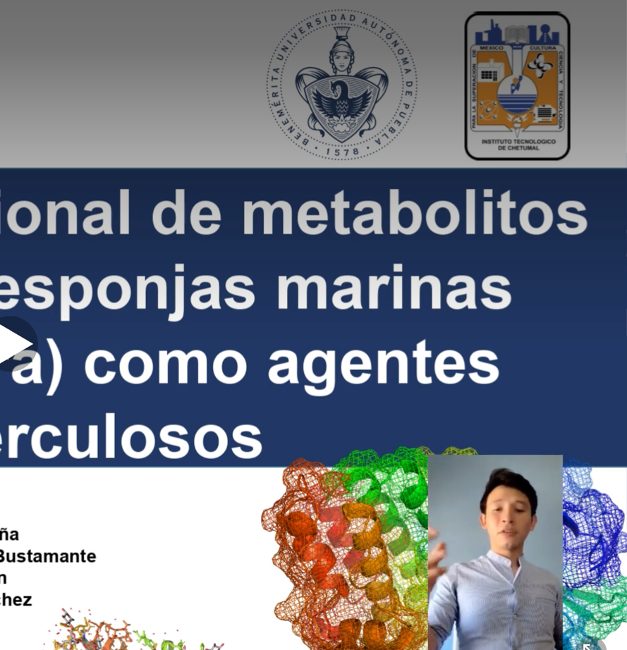 CHE091- Análisis in silico de metabolitos secundarios de esponjas marinas (Phylum: Porifera) como …