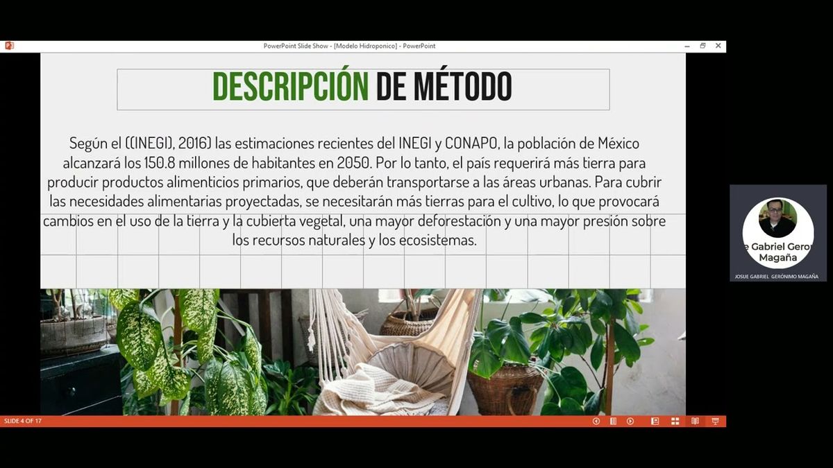 PBL189 - Propuesta de Implementación de un Modelo de Cultivos Hidropónicos en los Fraccionamient…