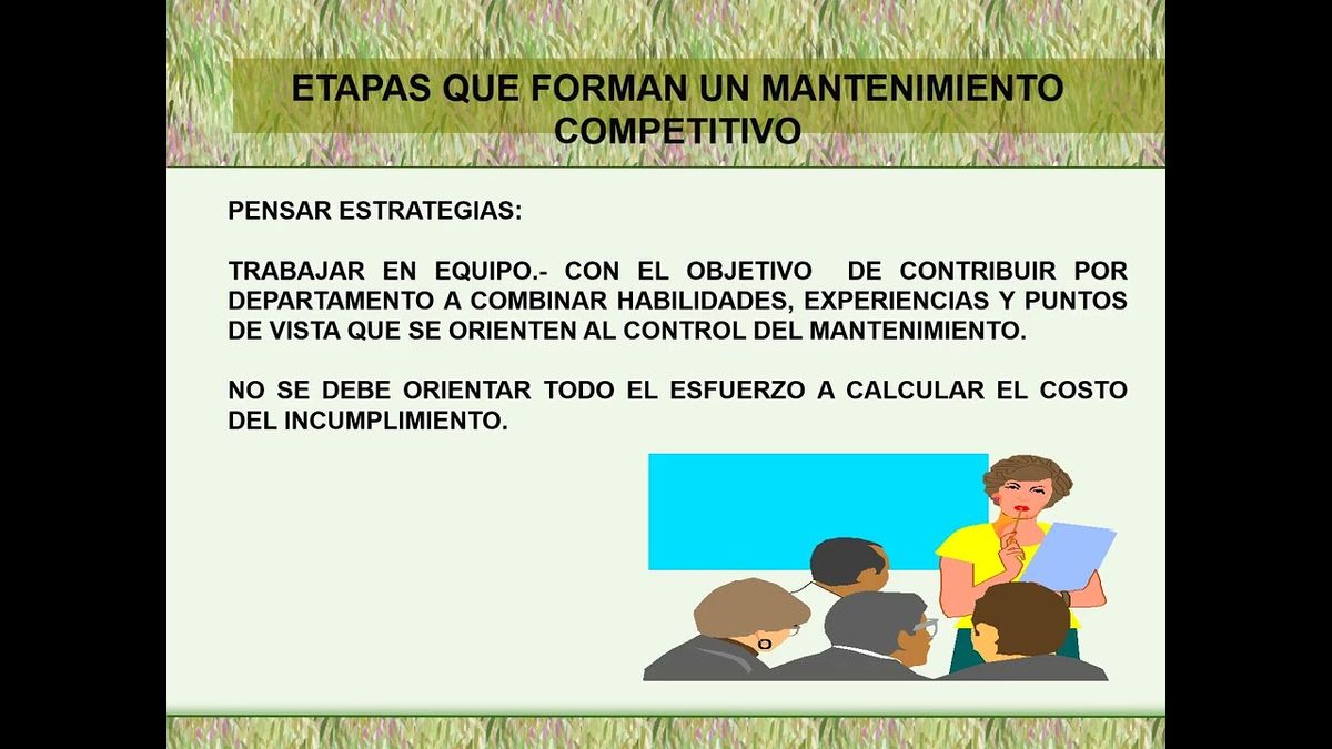 NUE034- Entendiendo las Estrategias de Mantenimiento # Nuevo León 2026