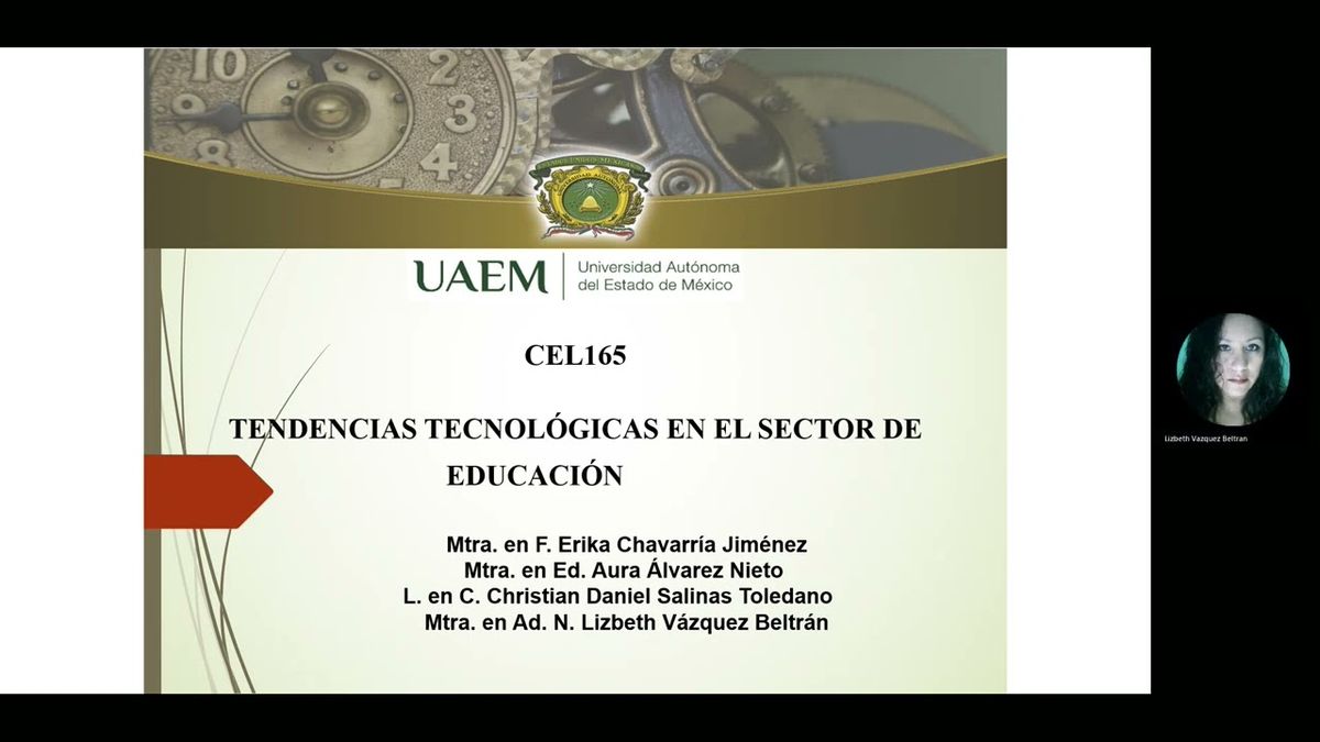 CEL165 - Tendencias Tecnológicas en el Sector de Educación