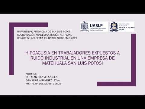 A049 - Hipoacusia en Trabajadores Expuestos a Ruido Industrial en una Empresa de Matehuala San Luis…