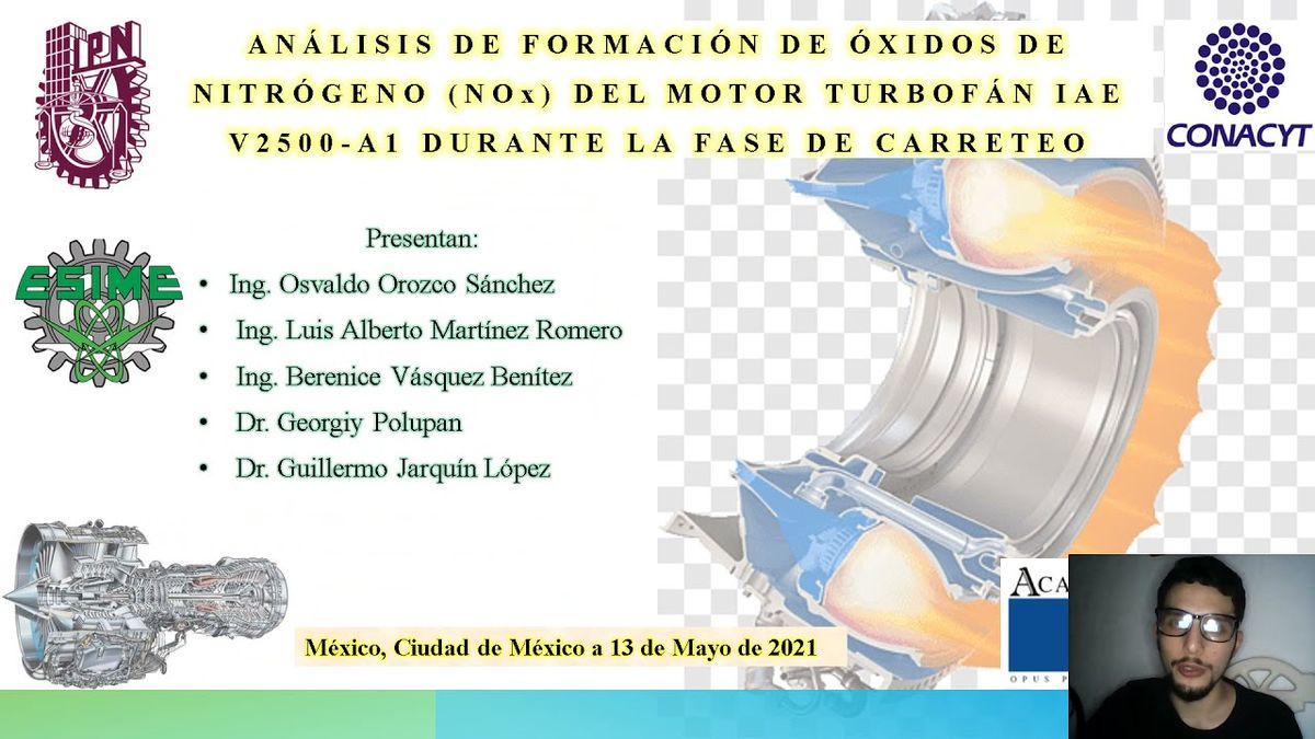 MOR141 - Análisis de Formación de Óxidos de Nitrógeno (NOx) del Motor Turbofán IAE V2500-A1 Du…