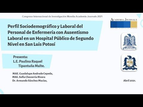 MOR114 - Perfil Sociodemográfico y Laboral del Personal de Enfermería con Ausentismo Laboral en u…