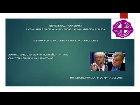 MOR191 - Sistema Electoral de EUA y sus Contradicciones