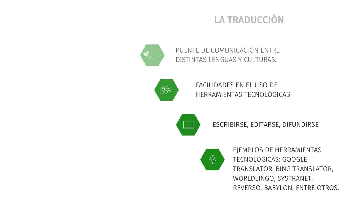 CHE168 - Uso de las herramientas tecnológicas durante la formación del traductor