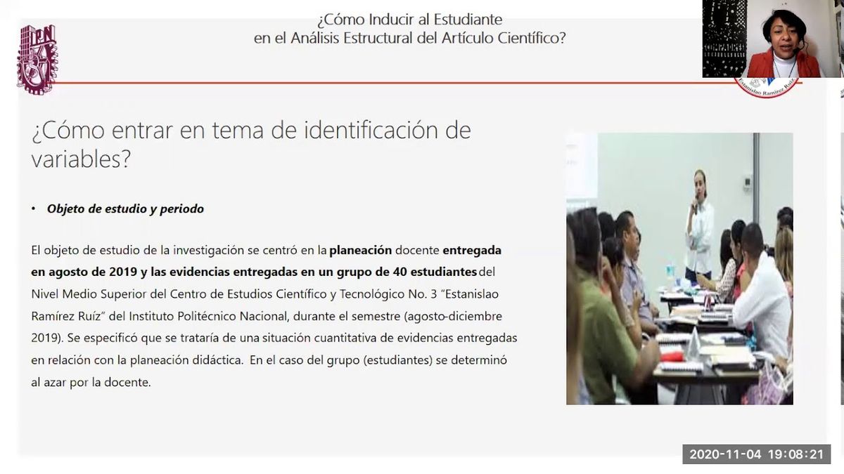 CCC-594 - ¿CÓMO INDUCIR AL ESTUDIANTE EN EL ANÁLISIS ESTRUCTURAL DEL ARTÍCULO CIENTÍFICO?