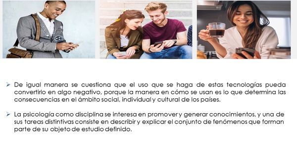 H148 - ACTITUD, USO Y CONOCIMIENTO DE LAS TIC EN ESTUDIANTES DE PSICOLOGÍA