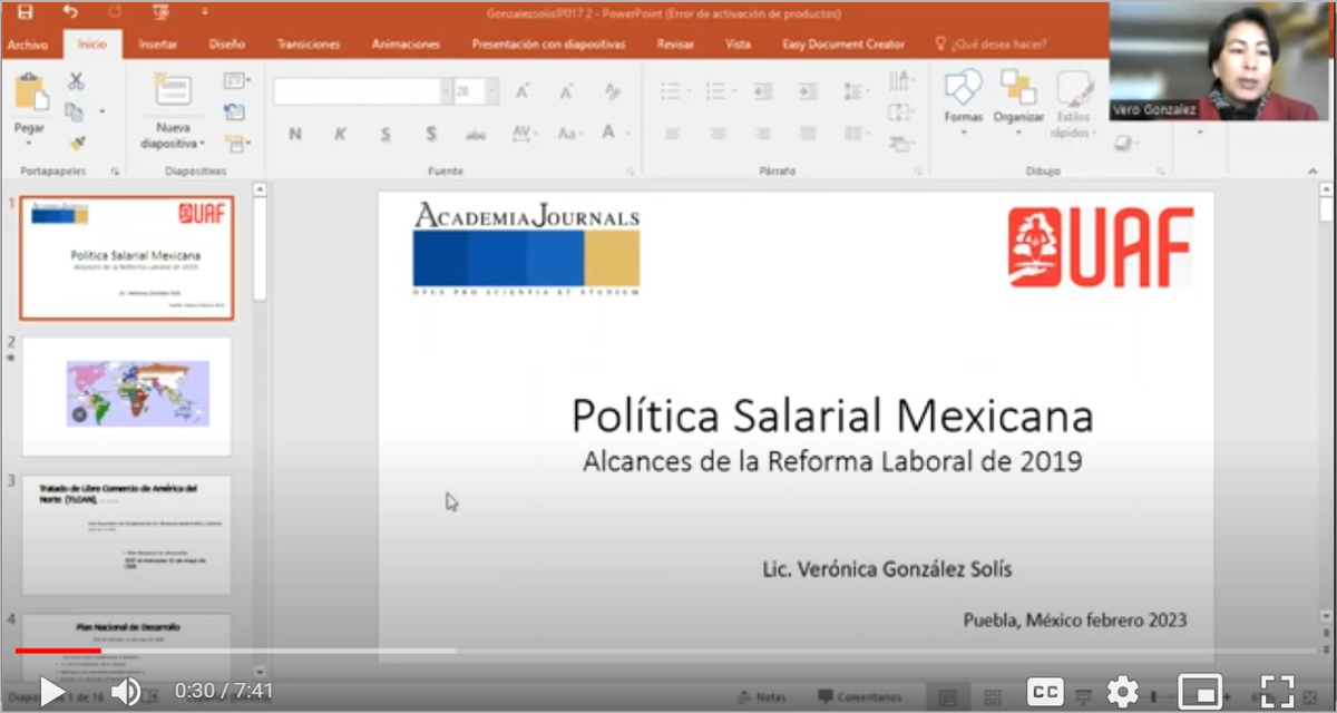 ITP017 - Política Salarial Mexicana, Alcances de la Reforma Laboral de 2019