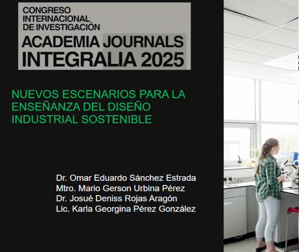 INT064- Nuevos escenarios para la enseñanza del diseño industrial sostenible # Integralia 2025