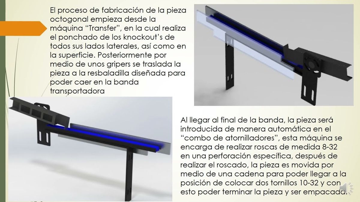 CHM251 - Diseño y Fabricación de Banda Transportadora para el Correcto Posicionamiento de Cajas …