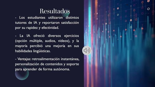 CLY027 - Uso de la IA para Mejorar las Habilidades Lingüísticas de los Estudiantes de Inglés de …