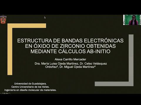 H368 - ESTRUCTURA DE BANDAS ELECTRÓNICAS EN ÓXIDO DE ZIRCONIO OBTENIDAS MEDIANTE CÁLCULOS AB-INI…