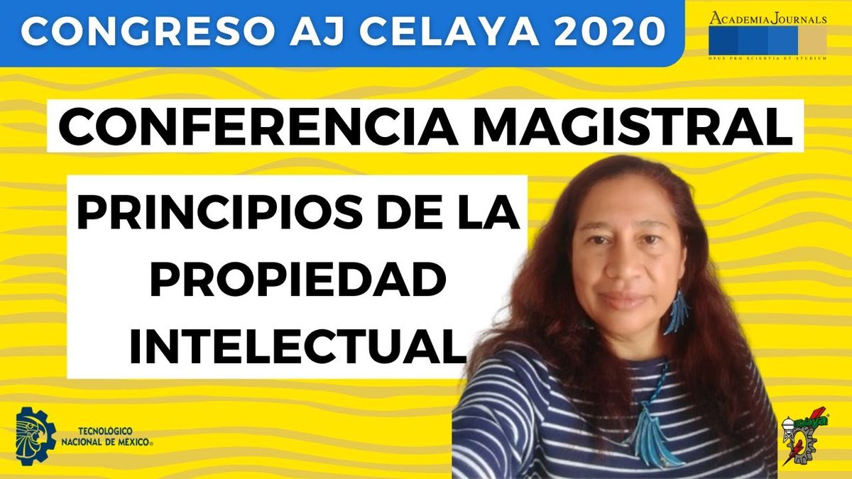 Conferencia Magistral - Principios de la propiedad intelectual