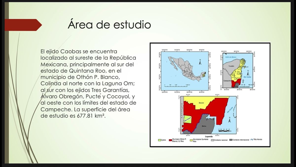 OAX012 - Desempeño de la Unidad de Manejo para la Conservación de la Vida Silvestre en Caobas, Qu…