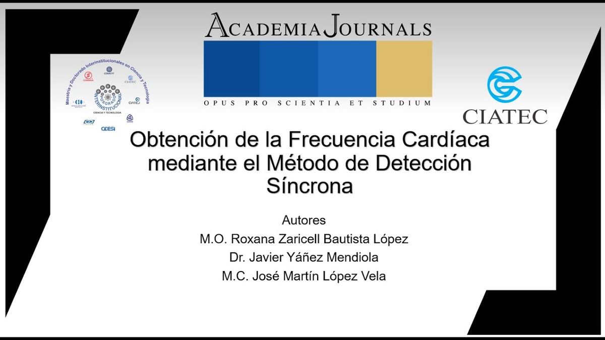 CEL011 - Obtención de la Frecuencia Cardíaca mediante el Método de Detección Síncrona