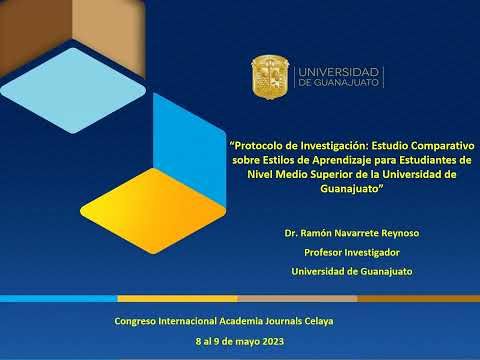 MLA156 - Protocolo de Investigación: Estudio Comparativo sobre Estilos de Aprendizaje para Estudi…