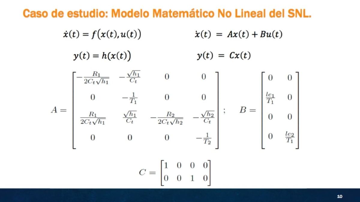 OXA130 - Modelado Difuso Takagi-Sugeno de un Sistema No Lineal de Nivel de Líquido de Dos Tanques