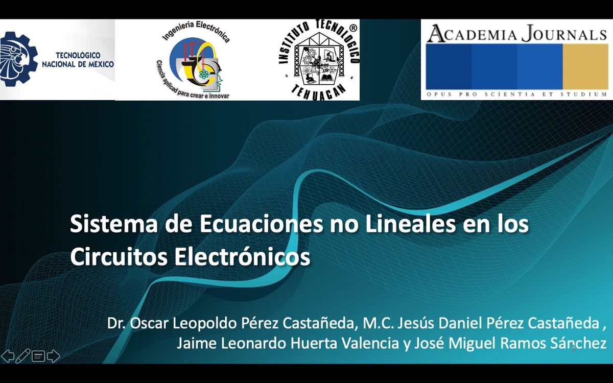 OXA066 - Sistema de Ecuaciones no Lineales en los Circuitos Electrónicos