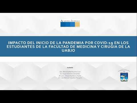 OAX106 - Impacto del Inicio de la Pandemia por Covid-19 en los Estudiantes de la Facultad de Medici…