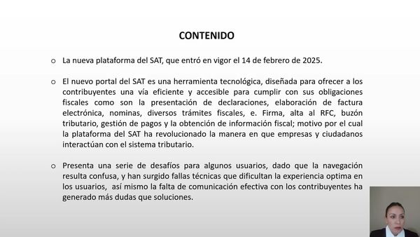 ZTP250 - Barreras de Accesibilidad en el Portal SAT para Nuevos Usuarios