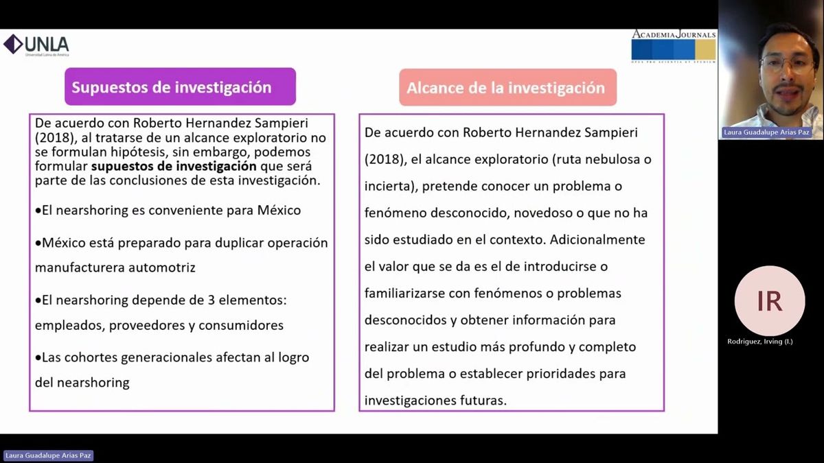 MTR041 - Estrategia de diagnóstico del fenómeno del Nearshoring en México