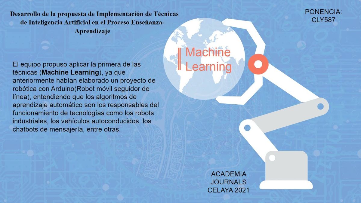 CLY587 - Propuesta de Implementación de Técnicas de Inteligencia Artificial en el Proceso de Ense…