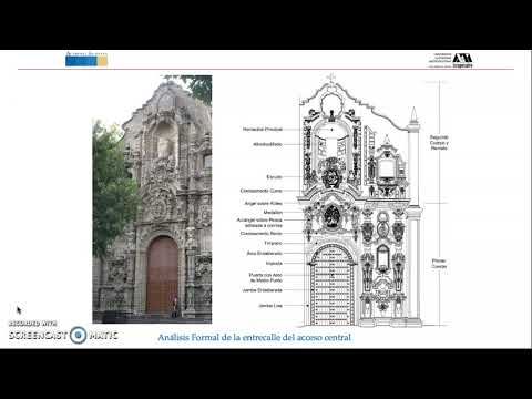 MEX059 - El Oratorio de San Felipe Neri “El Nuevo”: La Forma Geométrica en su Portada Barroca