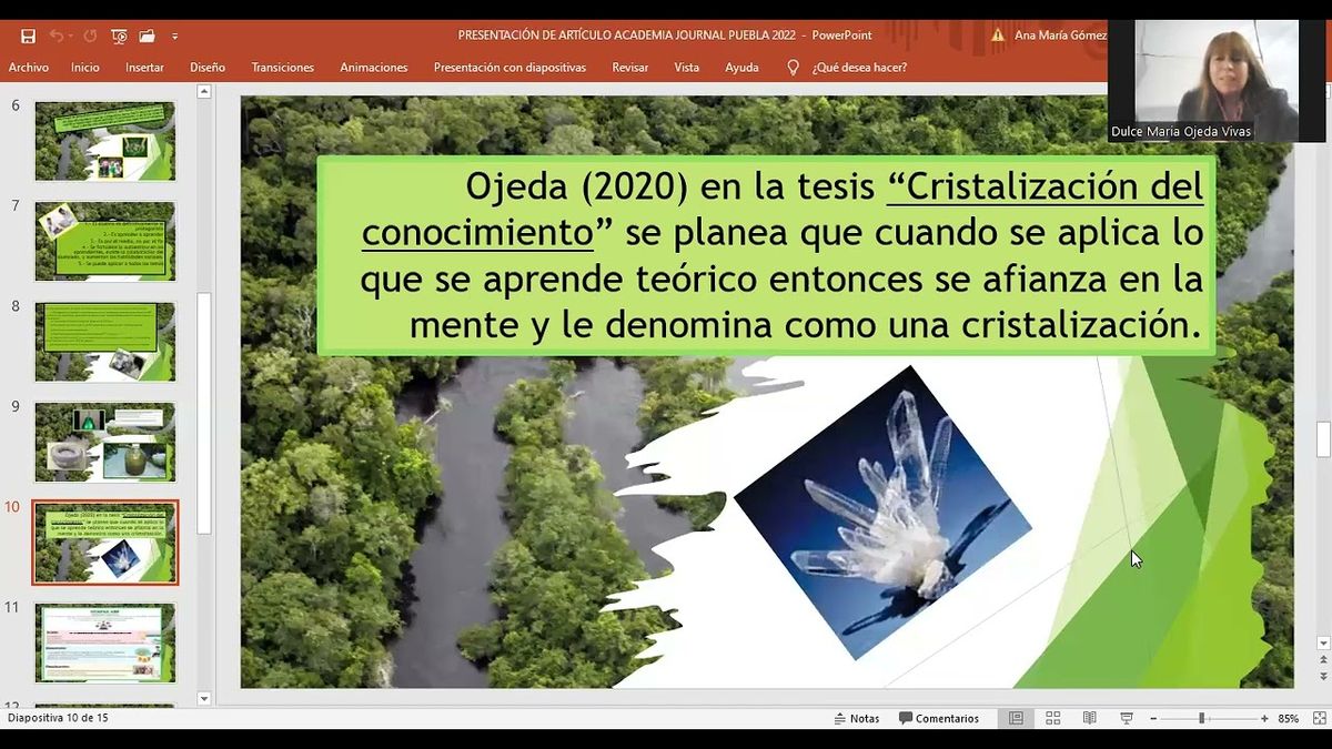 PBL022 - Concientización de los Aprendientes sobre la Protección del Medio Ambiente desde la Per…