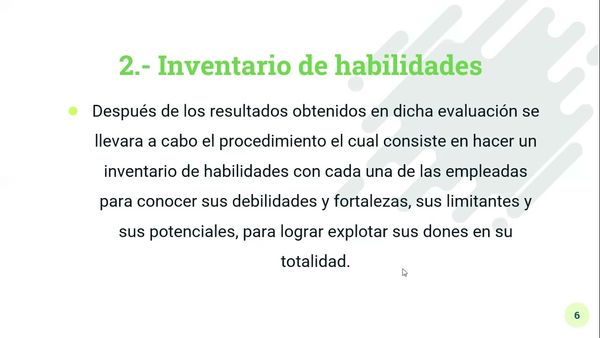 F167 - DESARROLLO DEL  PROGRAMA PARA LA MEJORA DE LA PRODUCTIVIDAD A TRAVÉS DE LAS CAPACITACIONES …