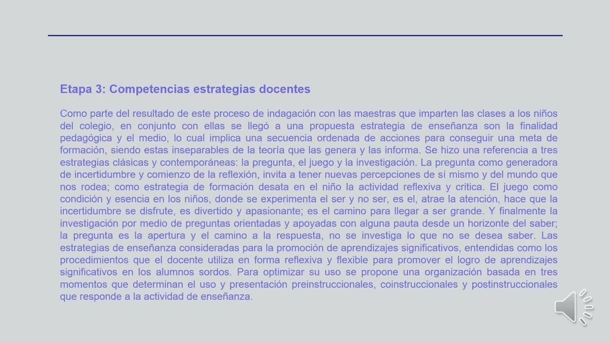OXA035 - Metodología Aplicada del Lenguaje de Señas para la Adquisición del Conocimiento con el…