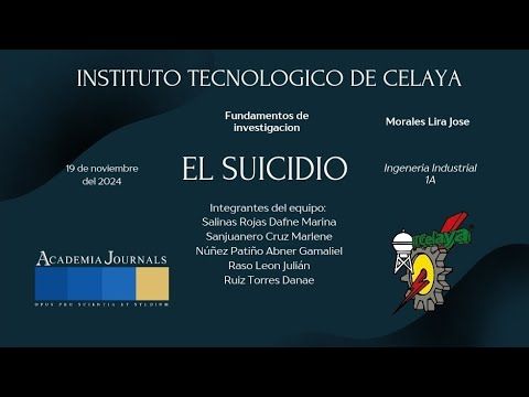 CLY089 - Factores que Contribuyen al Suicidio Juvenil en Celaya: Un Análisis de Causas