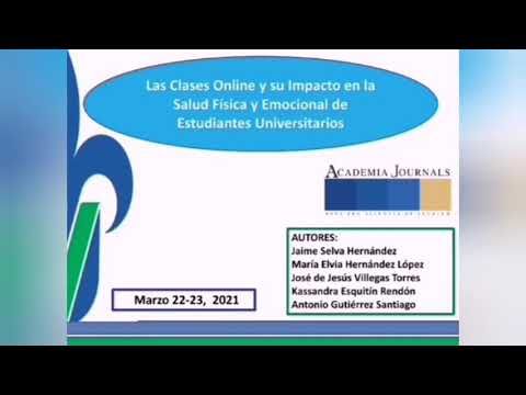 F187 - Las Clases Online y su Impacto en la Salud Física y Emocional de Alumnos Universitarios