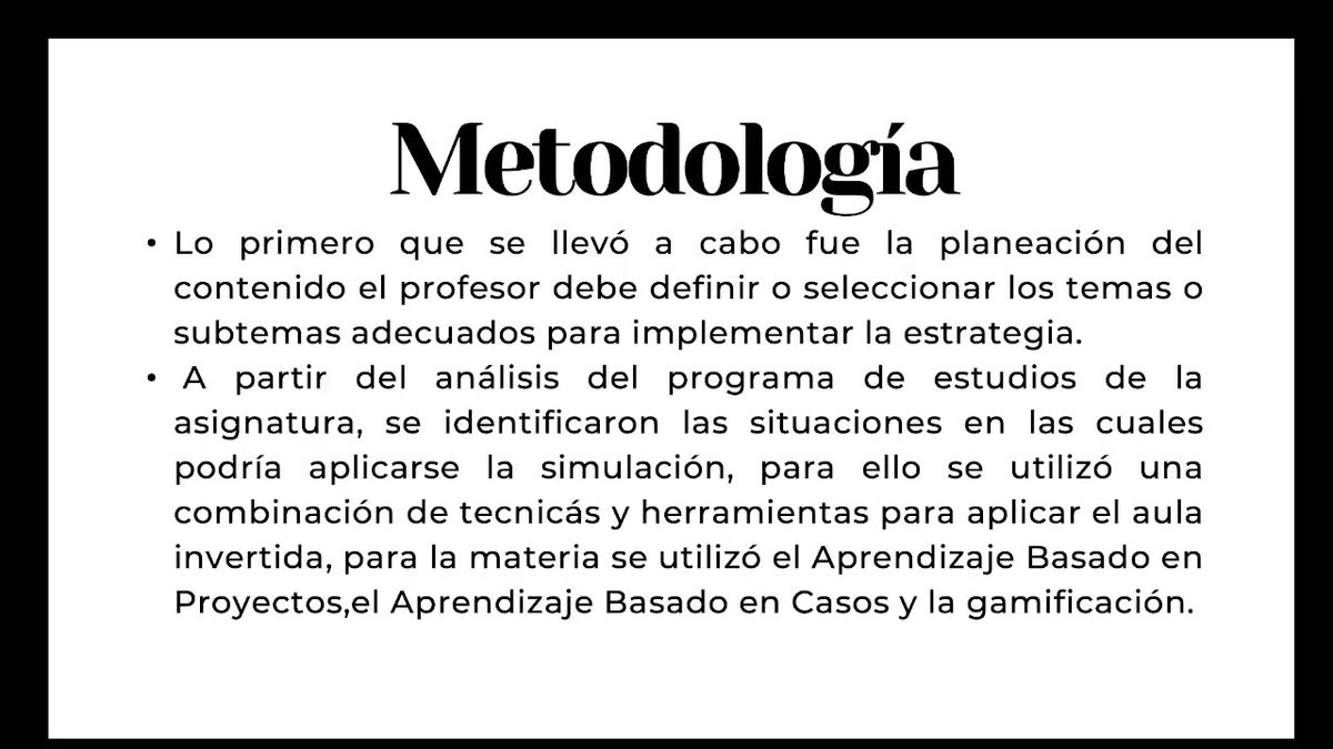 CDX305 - Aula Invertida como Estrategia para la Mejora del Desempeño Académico en Materias de In…