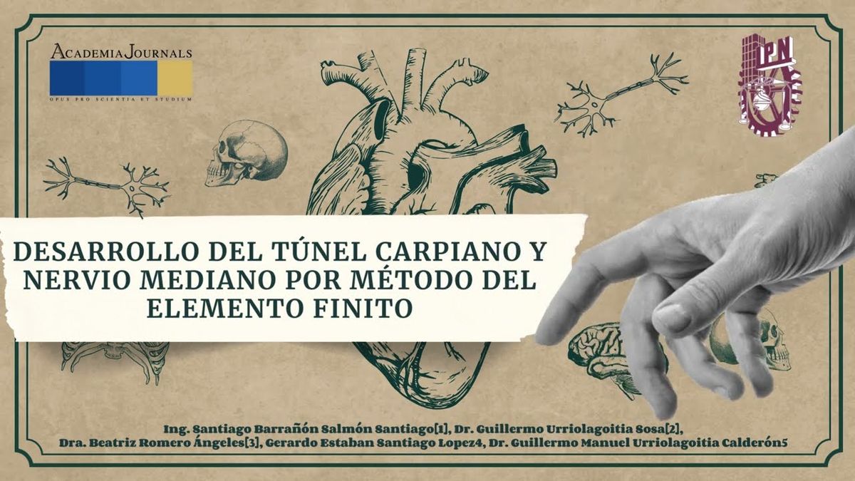 CTM194 - Desarrollo del Túnel Carpiano y Nervio mediano por Método del Elemento Finito