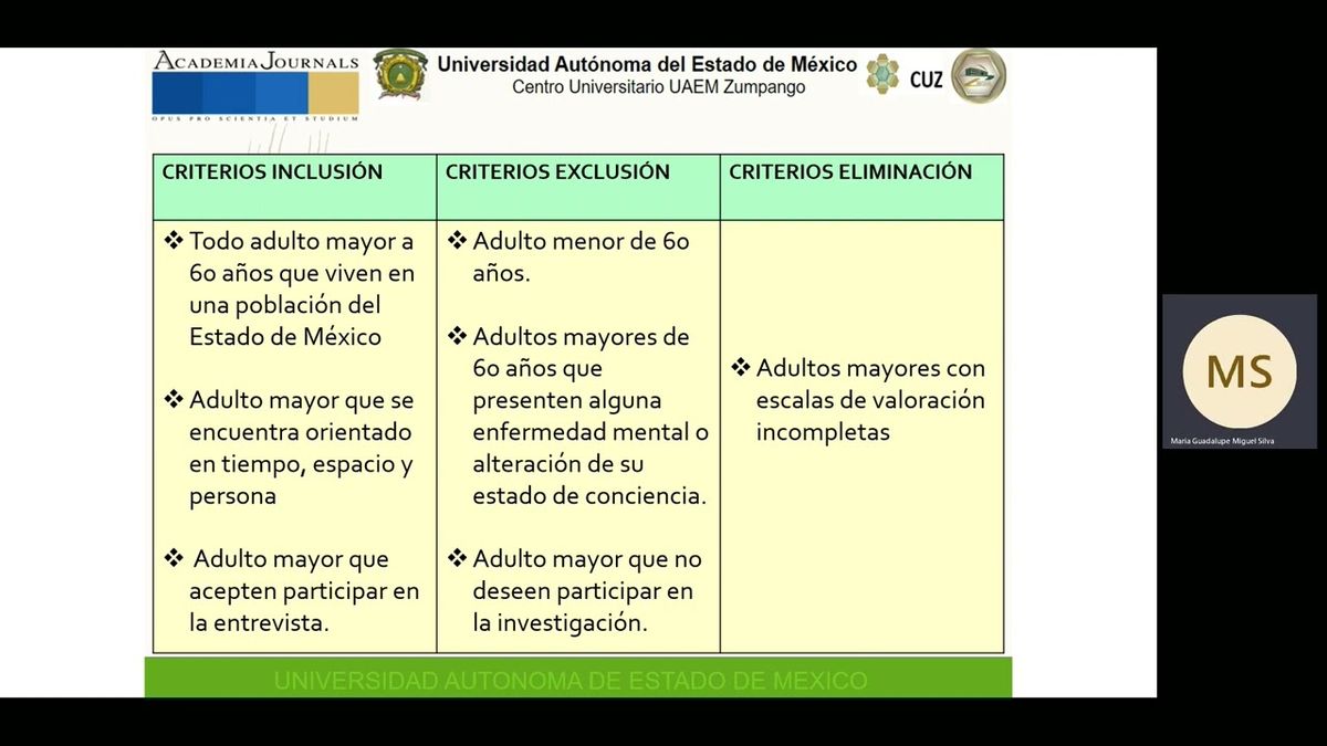 CEL554 - Salud Mental del Adulto Mayor con depresión, en tiempos de Post Pandemia por COVID-19 y …