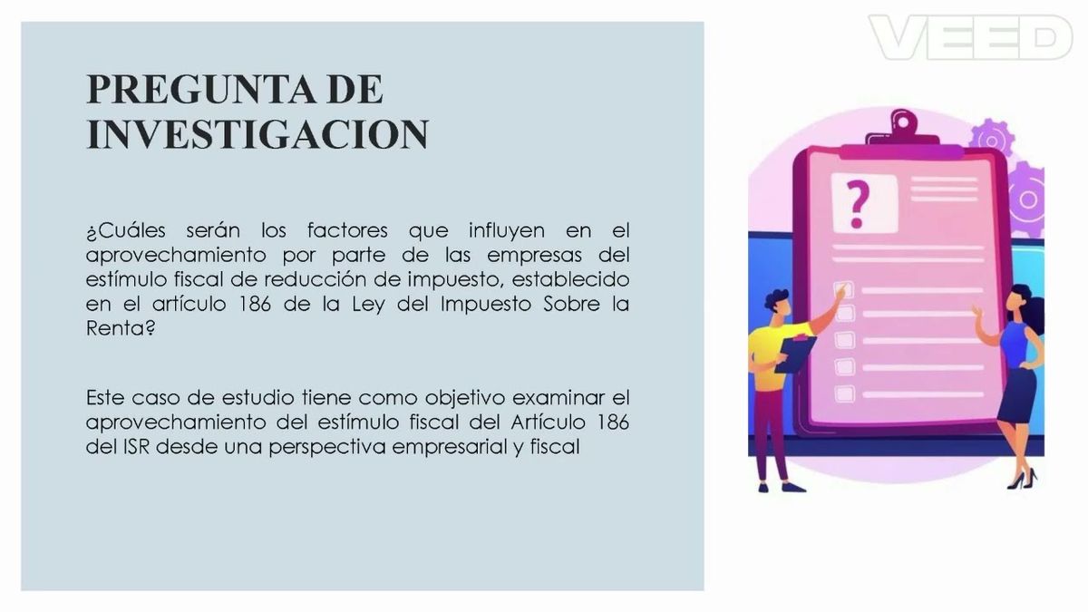 CTM114 - Aprovechamiento del Estímulo Fiscal de Reducción de Impuesto Artículo 186