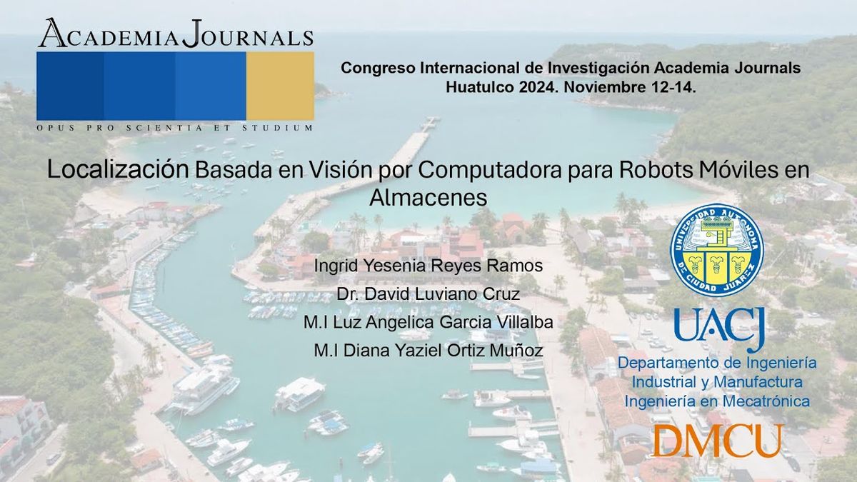 HUA107 - Localización Basada en Visión por Computadora para Robots Móviles en Almacenes