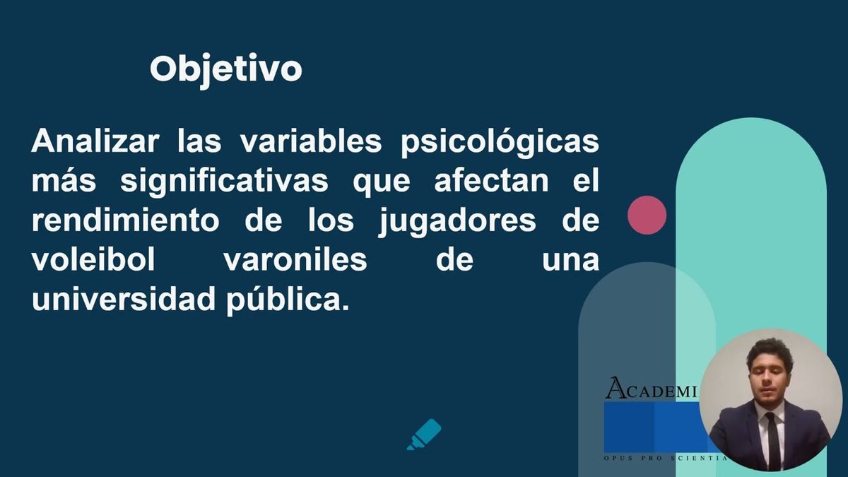 CMX105 - Análisis de las Variables Psicológicas que afectan a los Jugadores Universitarios Selecc…