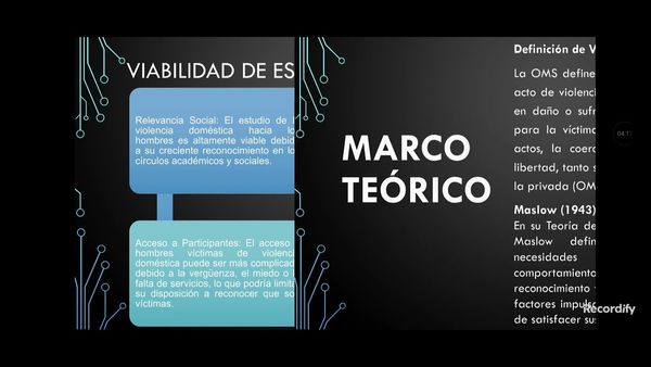 CHE254- Factores Endógenos y Exógenos que Inciden en la Violencia Ejercida por Mujeres hacia Homb…